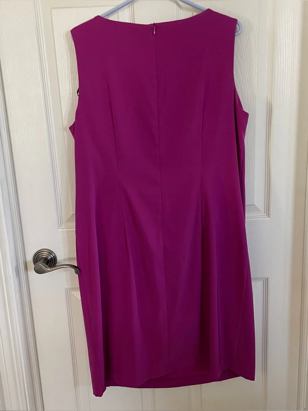 Alyx Magenta A Line Formal Dress size 18W - Picture 5 of 12